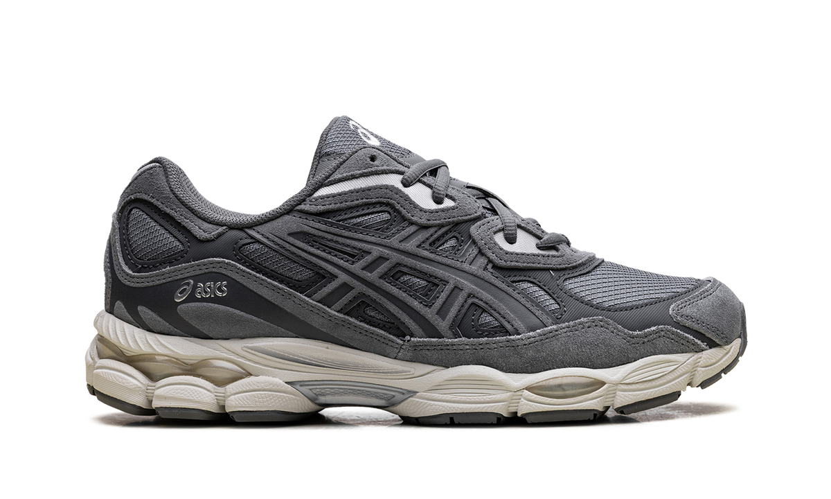 Overkicks - ASICS Gel-NYC Steel Grey Carrier Grey (1203A739-020) - detalle talon