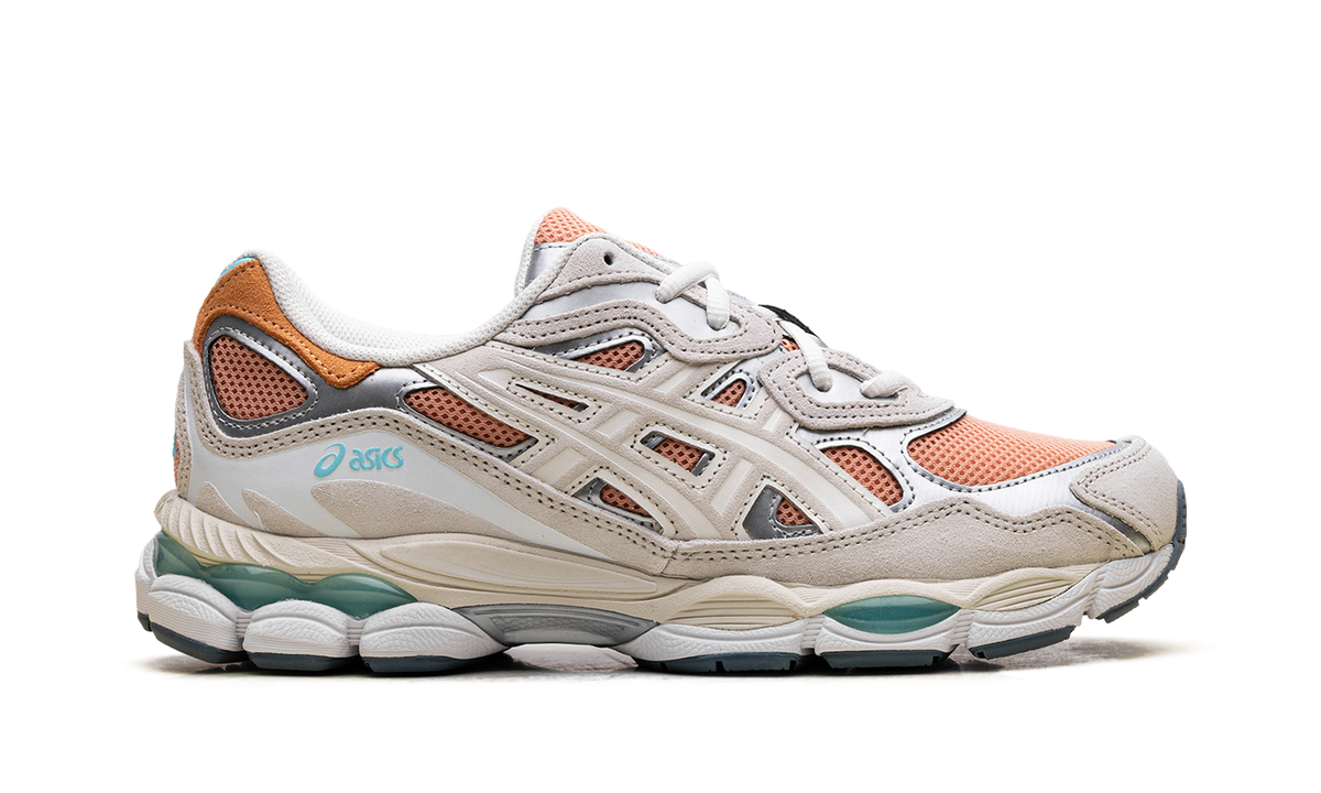 Overkicks - ASICS Gel-NYC Terracotta Cream (1203A383-600) - detalle talon