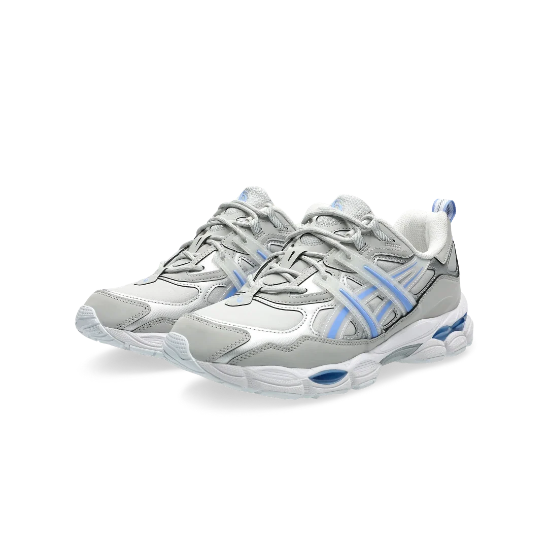 Overkicks - ASICS Gel-NYC Utility Cloud Grey Periwinkle Blue (1203A558-026) - vista trasera