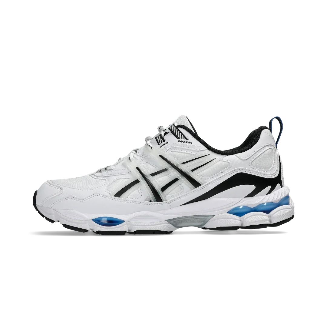 Overkicks - ASICS Gel-NYC Utility White Black (1203A558-101) - vista lateral