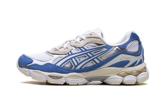 Overkicks - ASICS Gel-NYC White Blue Coast (1203A383-116) - vista lateral