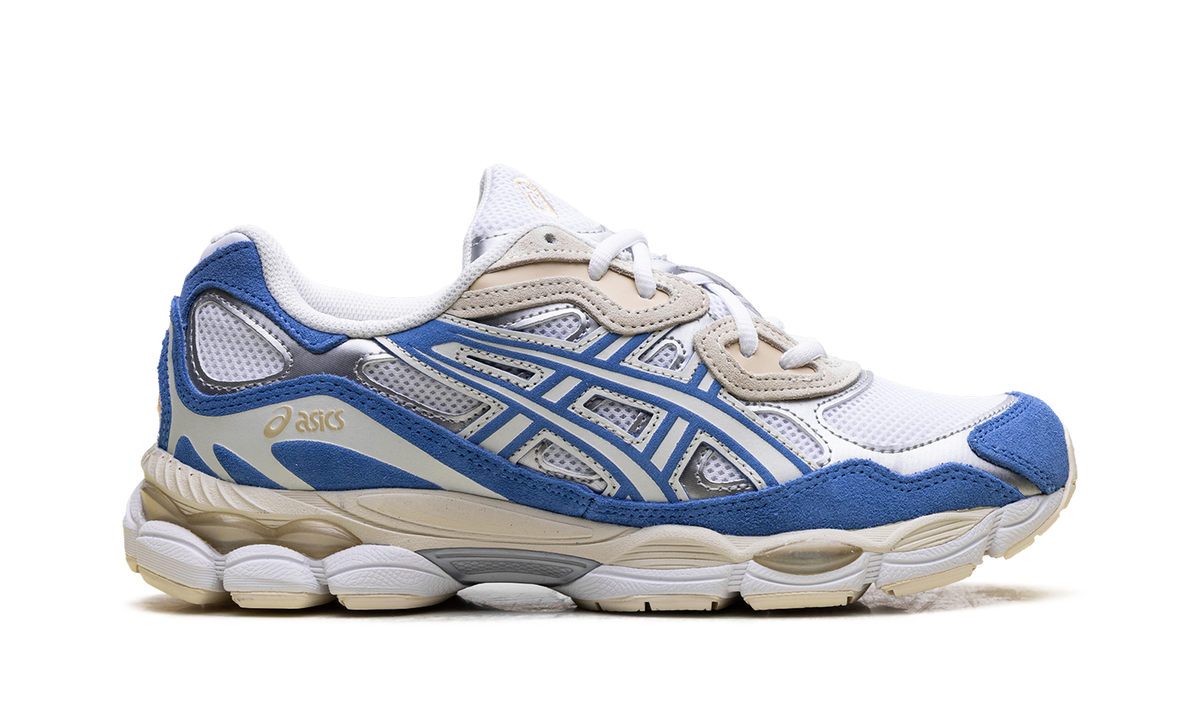 Overkicks - ASICS Gel-NYC White Blue Coast (1203A383-116) - detalle talon