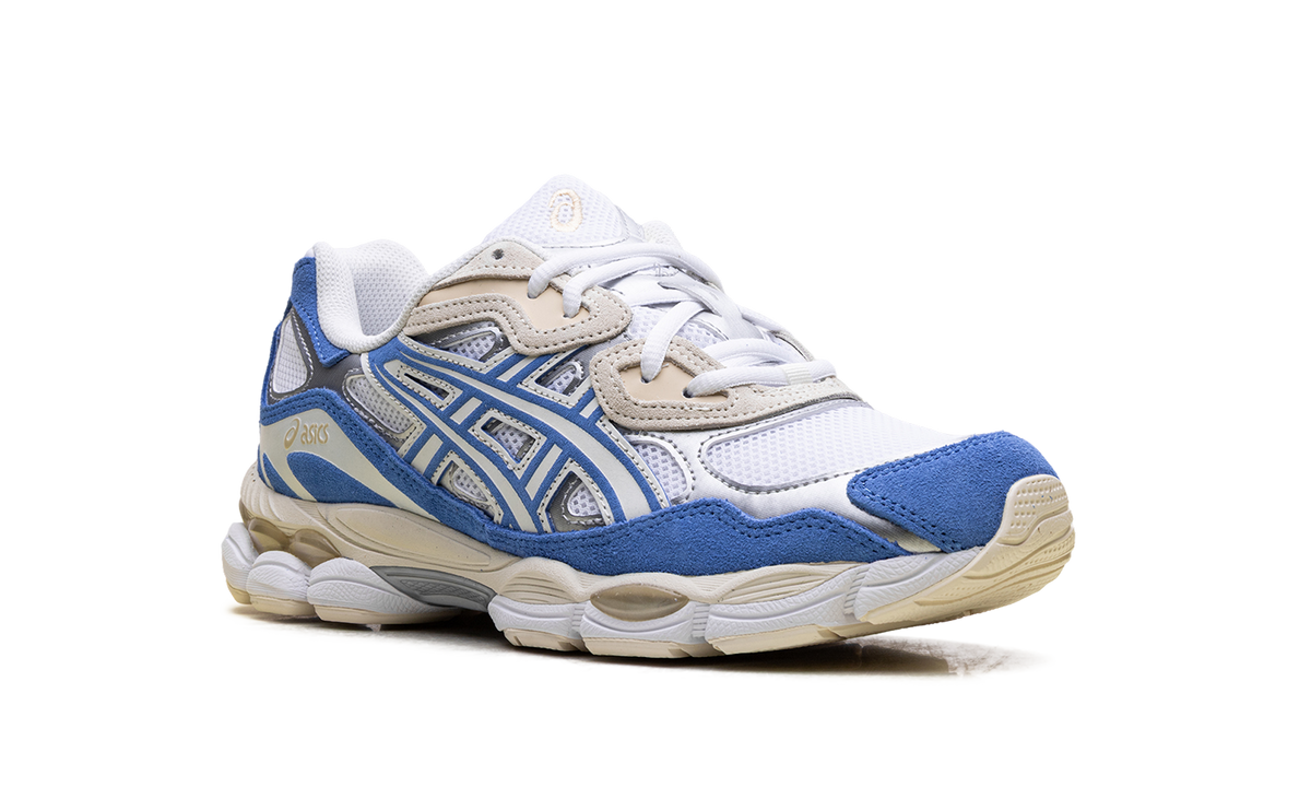 Overkicks - ASICS Gel-NYC White Blue Coast (1203A383-116) - detalle lateral interior