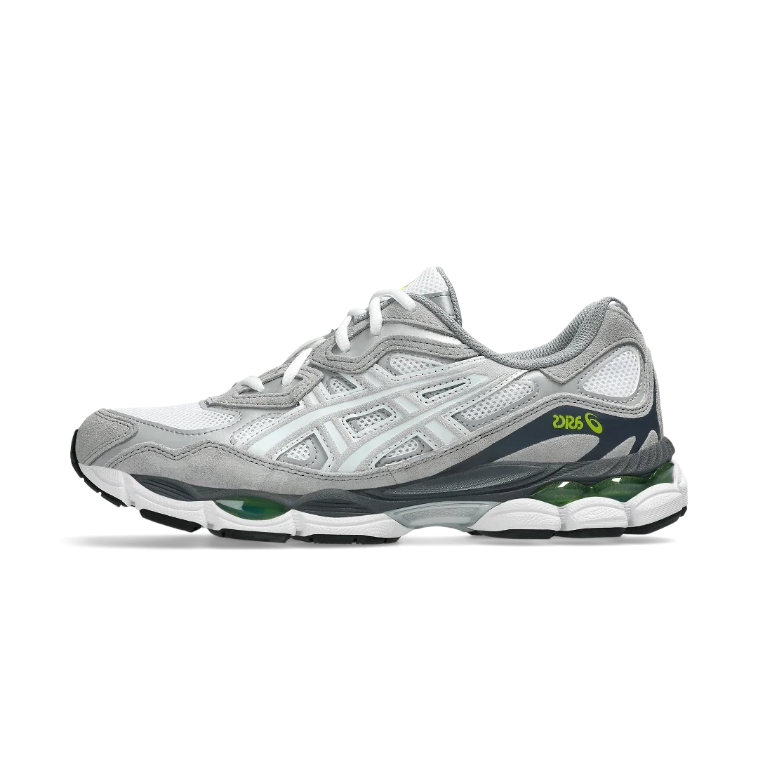 Overkicks - ASICS Gel-NYC White Glacier Grey (1203A383-109) - vista lateral