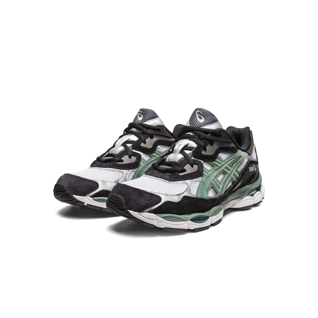 Overkicks - ASICS Gel-NYC White Ivy (1201A789-101) - vista trasera