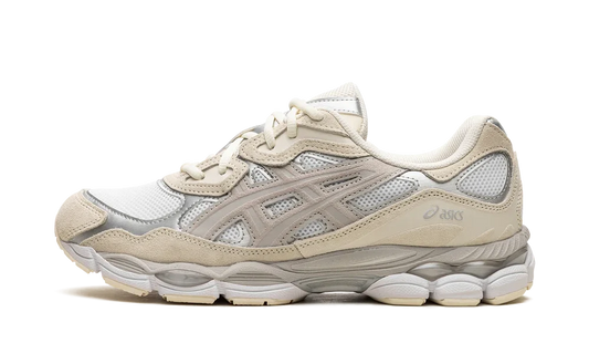 Overkicks - ASICS Gel-NYC White Oyster Grey (1201A789-105) - vista lateral