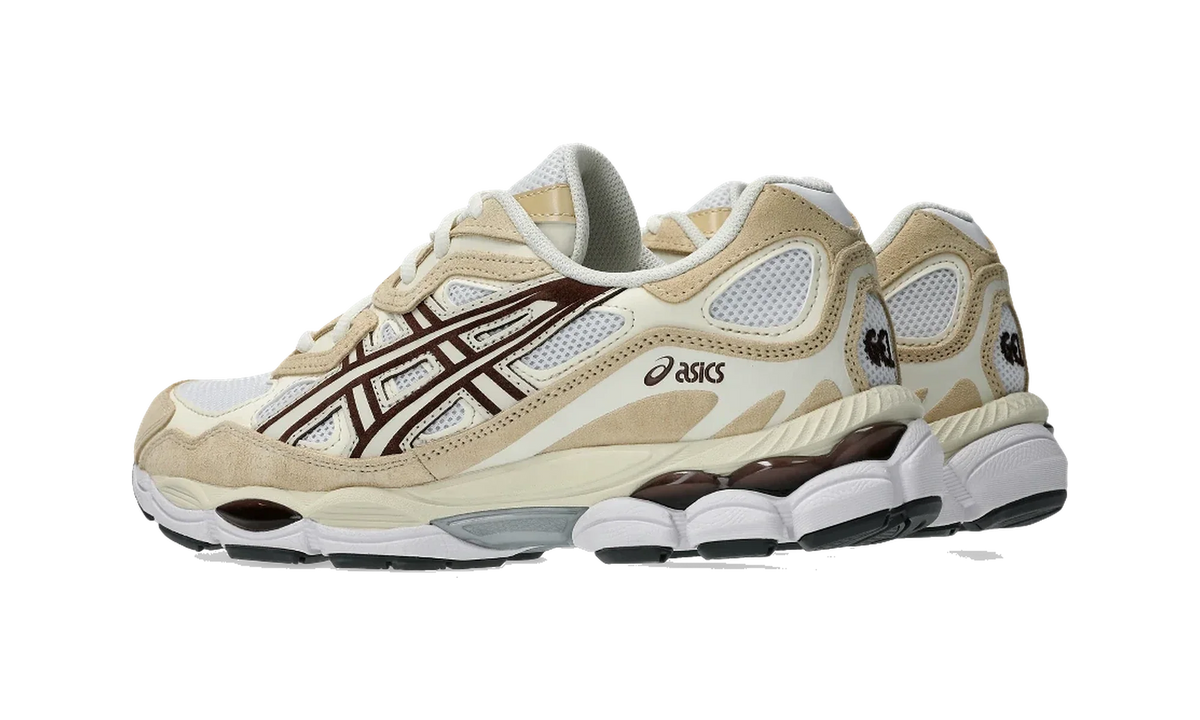 Overkicks - ASICS Gel-NYC White Roasted Coffee (1203A383-117) - par completo
