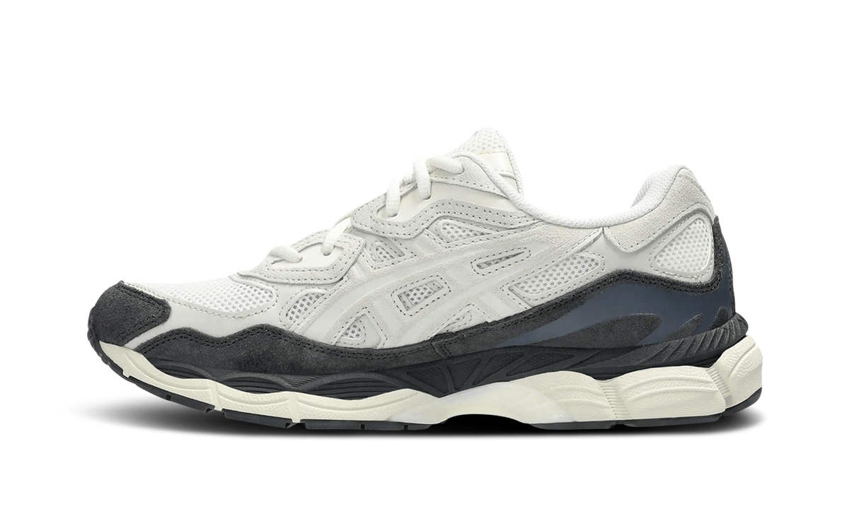 Overkicks - ASICS Gel-NYC White Smoke Grey (1203A383-111) - vista lateral