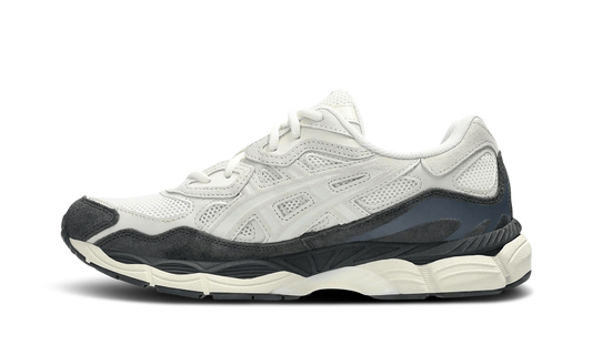 Overkicks - ASICS Gel-NYC White Smoke Grey (1203A383-111) - vista lateral
