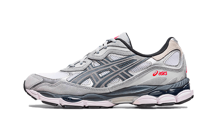 Overkicks - ASICS Gel-NYC White Steel Grey (1201A789-102) - vista lateral