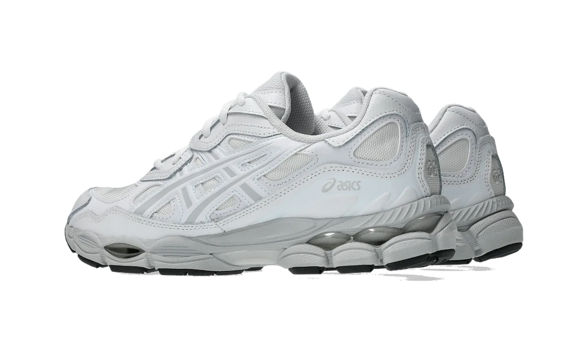 Overkicks - ASICS Gel-NYC White White Glacier Grey (1203A280-102) - par completo