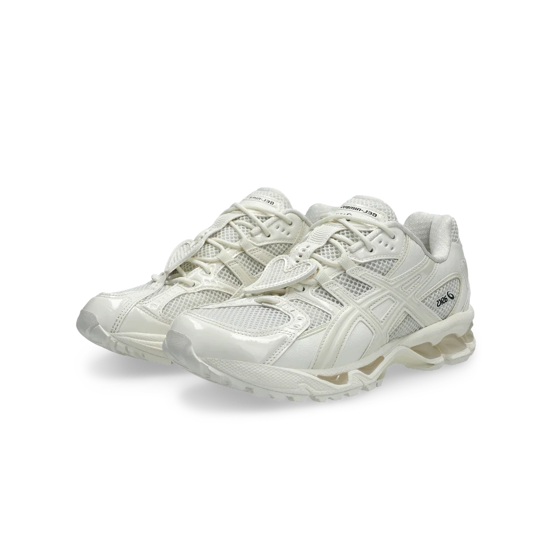 Overkicks - ASICS Gel-Nimbus 10.1 Kimhēkim White (1203A833-100) - vista trasera