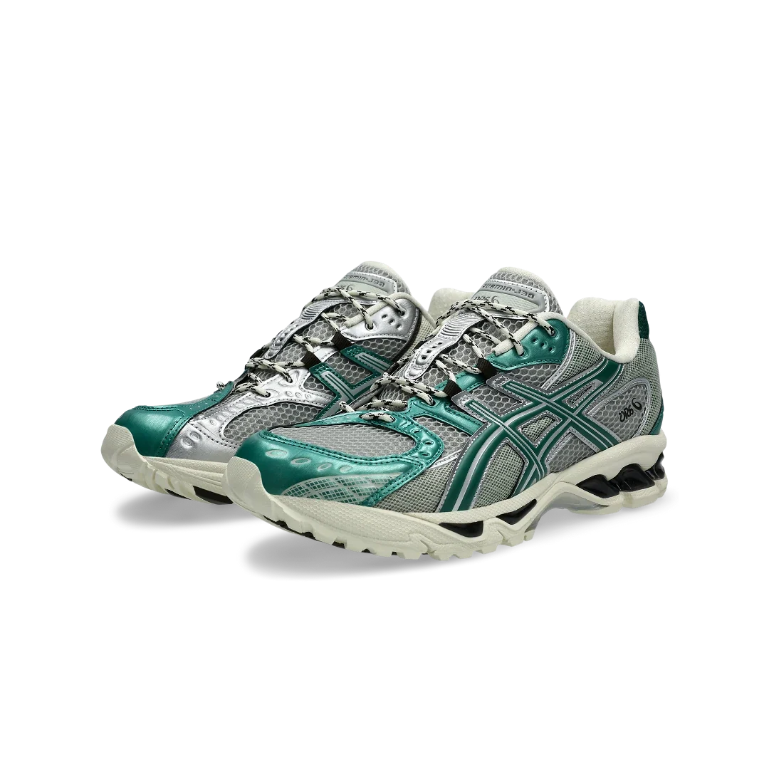 Overkicks - ASICS Gel-Nimbus 10.1 Silver Green Metallic (1203A674-020) - vista trasera