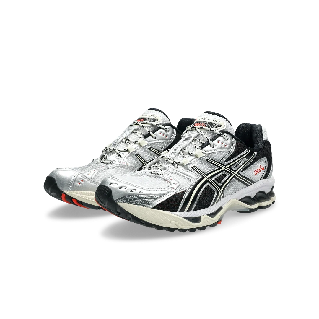 Overkicks - ASICS Gel-Nimbus 10.1 White Black (1203A543-106) - vista trasera