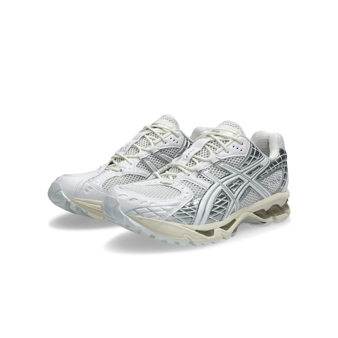 Overkicks - ASICS Gel-Nimbus 10.1 White Pure Silver (1203A761-100) - vista trasera