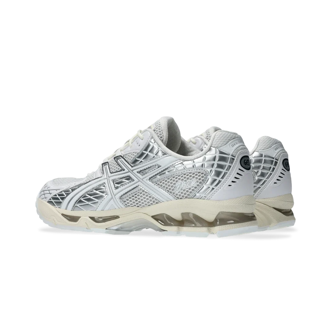 Overkicks - ASICS Gel-Nimbus 10.1 White Pure Silver (1203A761-100) - par completo