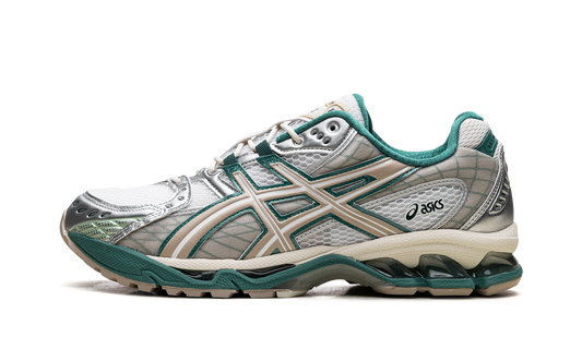 Overkicks - ASICS Gel-Nimbus 10.1 White Rainy Lake (1203A543-102) - vista lateral