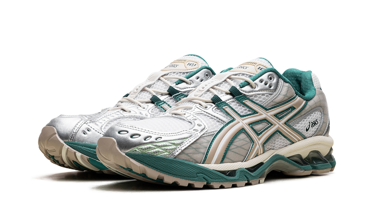 Overkicks - ASICS Gel-Nimbus 10.1 White Rainy Lake (1203A543-102) - vista trasera