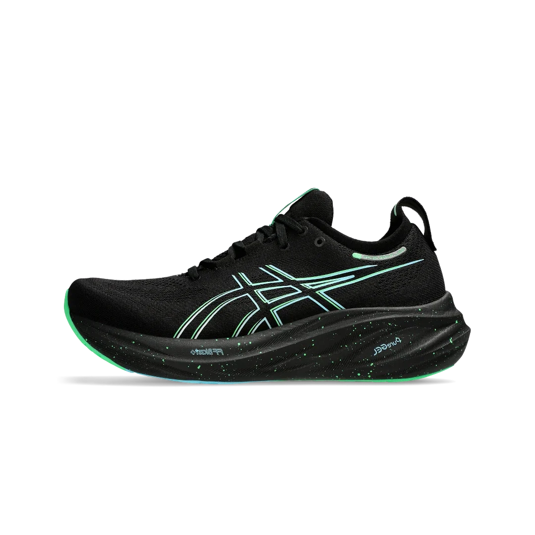 Overkicks - ASICS Gel-Nimbus 26 Black Soothing Sea (1011B794-004) - vista lateral