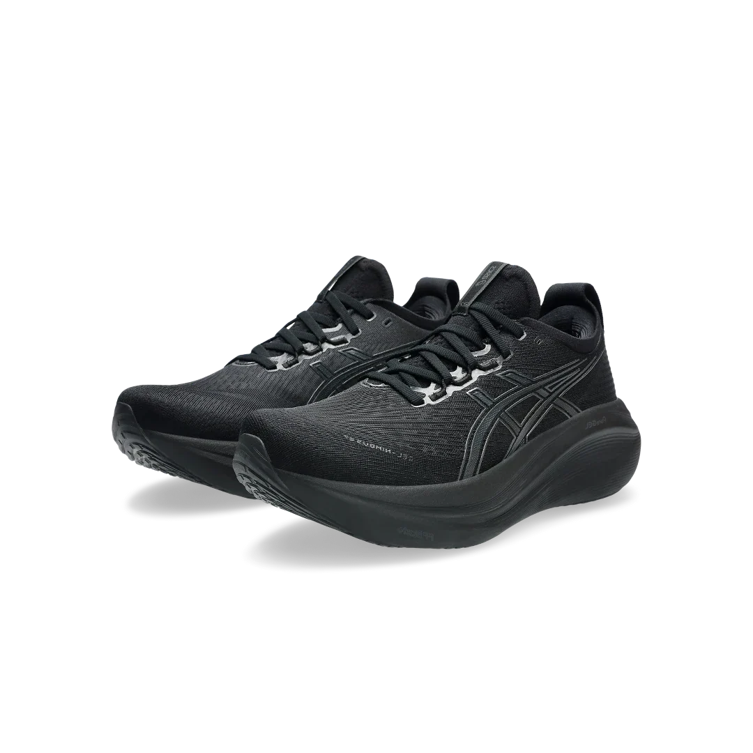 Overkicks - ASICS Gel-Nimbus 27 Black Graphite Grey (1011B958-001) - vista trasera
