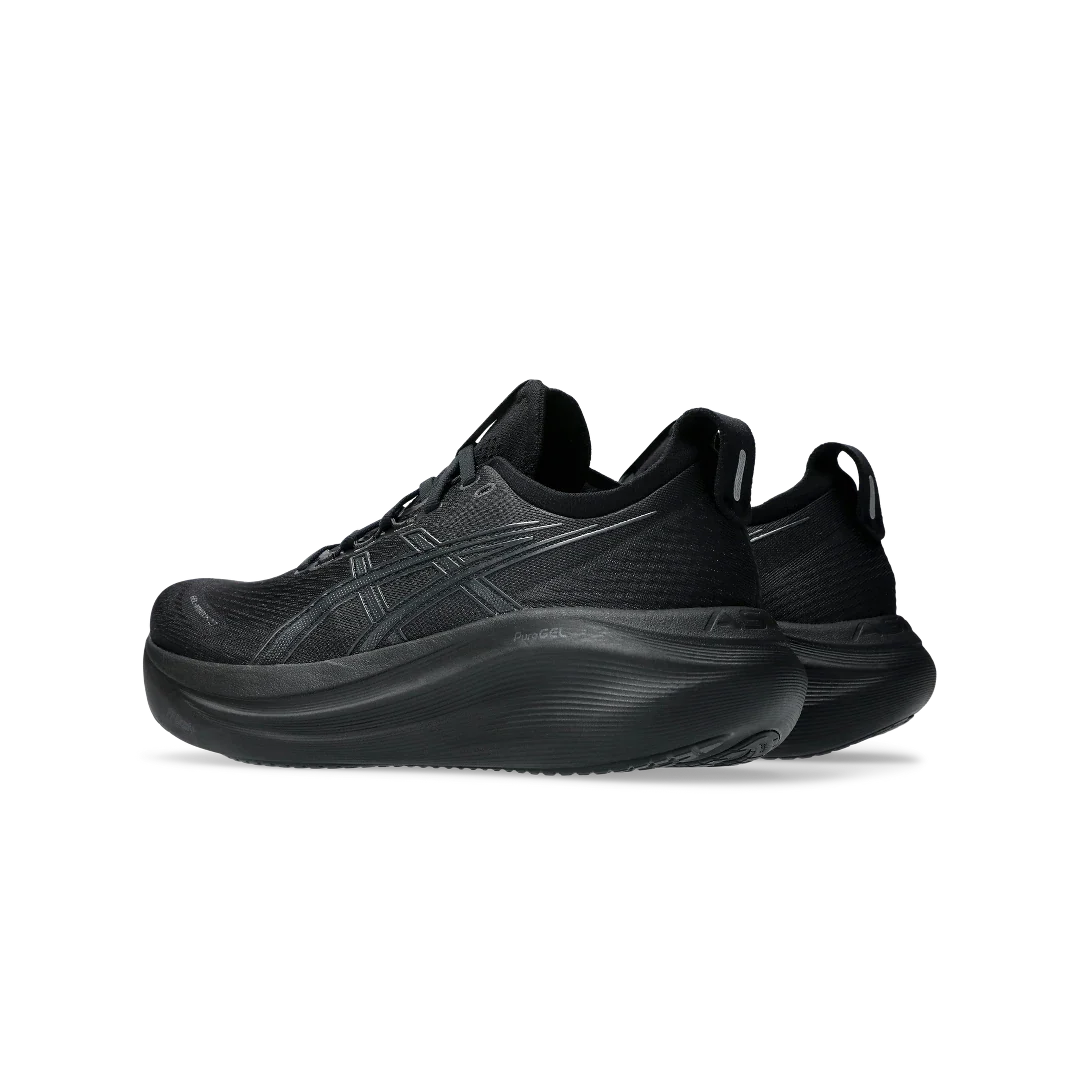 Overkicks - ASICS Gel-Nimbus 27 Black Graphite Grey (1011B958-001) - par completo