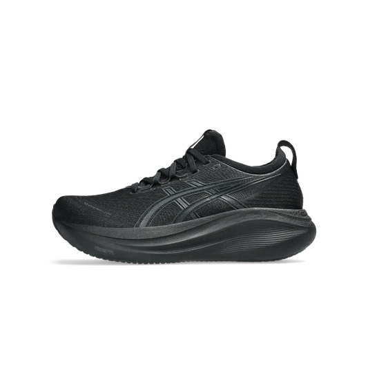 Overkicks - ASICS Gel-Nimbus 27 Black Graphite Grey (Womens) (1012B753-001) - vista lateral