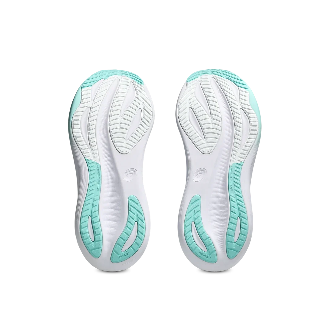 Overkicks - ASICS Gel-Nimbus 27 Illuminate Mint White (1011C105-400) - vista superior