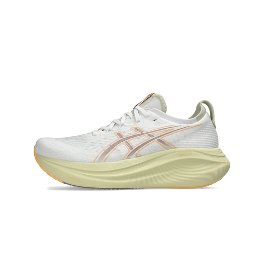 Overkicks - ASICS Gel-Nimbus 27 White Fawn (1011B958-102) - vista lateral