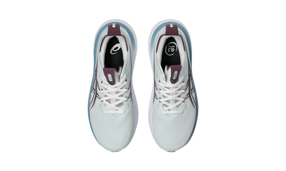Overkicks - ASICS Gel-Nimbus 28 Arctic Blue Velvet Purple (Womens) (1012B899-400) - detalle suela