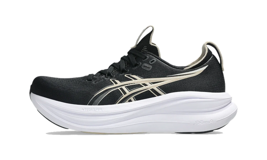 Overkicks - ASICS Gel-Nimbus 28 Black Feather Grey (Womens) (1012B899-002) - vista lateral