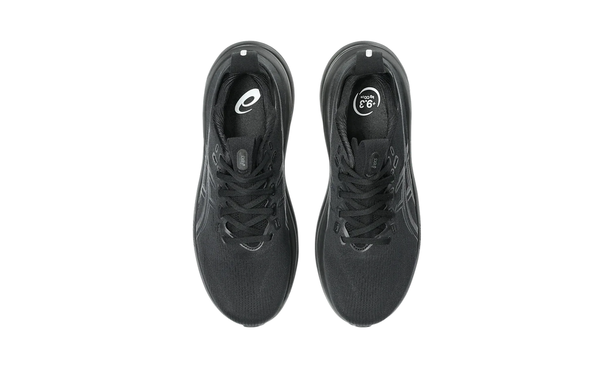 Overkicks - ASICS Gel-Nimbus 28 Black Graphite Grey (1011C127-001) - detalle suela