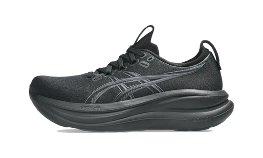 Overkicks - ASICS Gel-Nimbus 28 Black Graphite Grey (Womens) (1012B899-001) - vista lateral