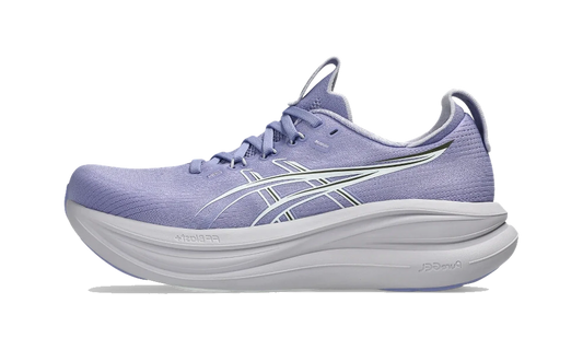 Overkicks - ASICS Gel-Nimbus 28 Bluebell White (Womens) (1012B899-500) - vista lateral