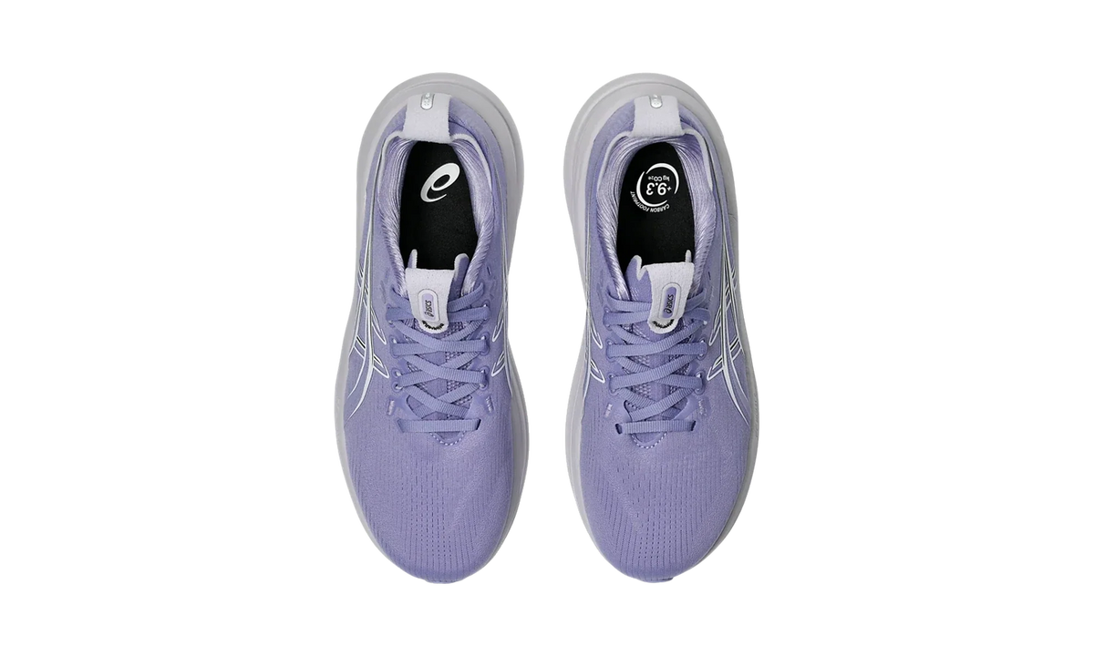 Overkicks - ASICS Gel-Nimbus 28 Bluebell White (Womens) (1012B899-500) - detalle suela