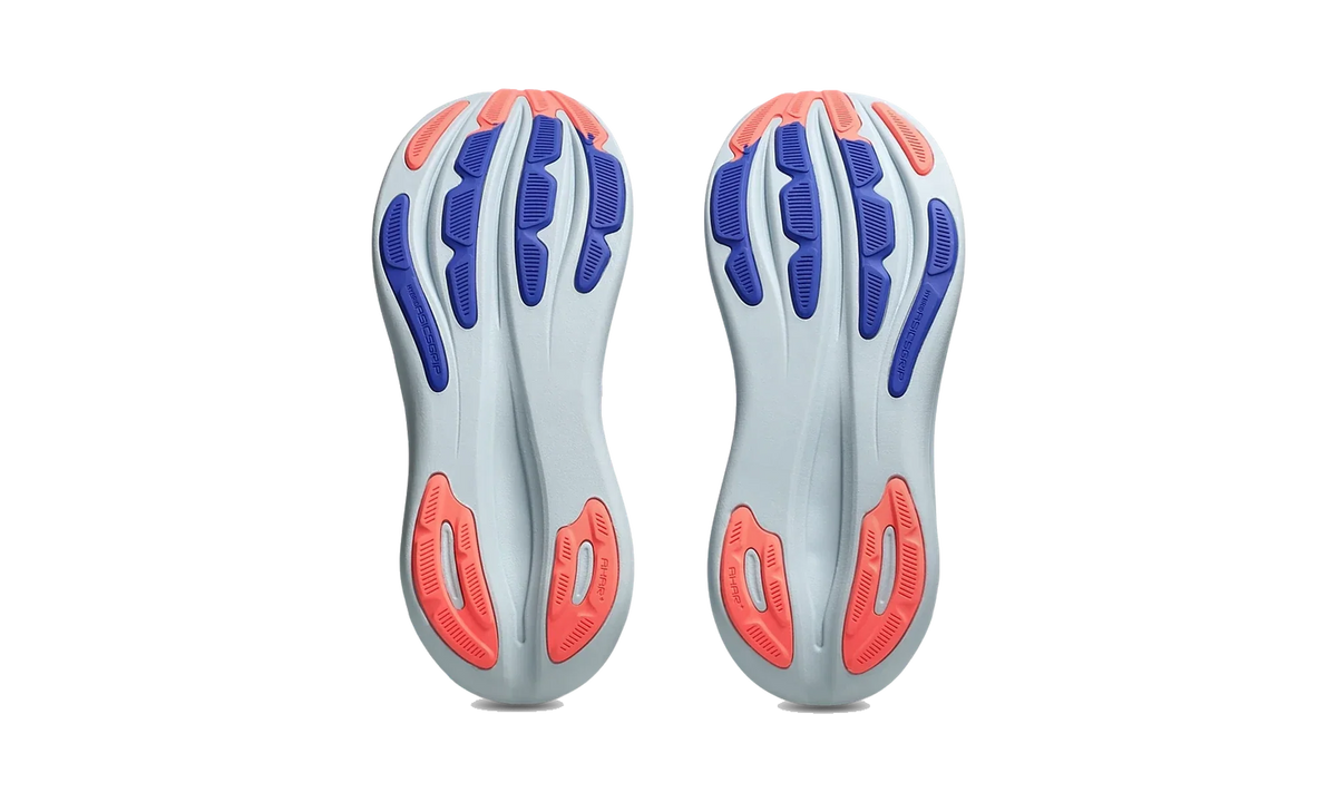 Overkicks - ASICS Gel-Nimbus 28 Cobalt Burst Sun Coral (Womens) (1012B899-401) - vista superior