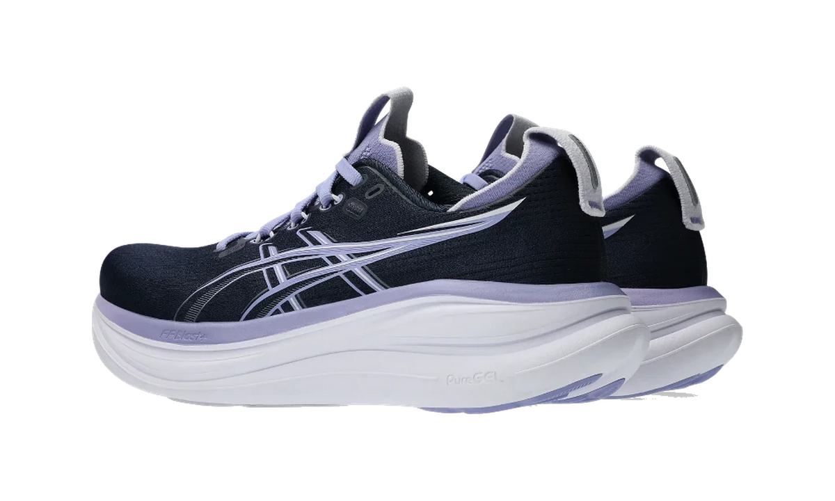 Overkicks - ASICS Gel-Nimbus 28 Midnight Bluebell (Womens) (1012B899-402) - par completo