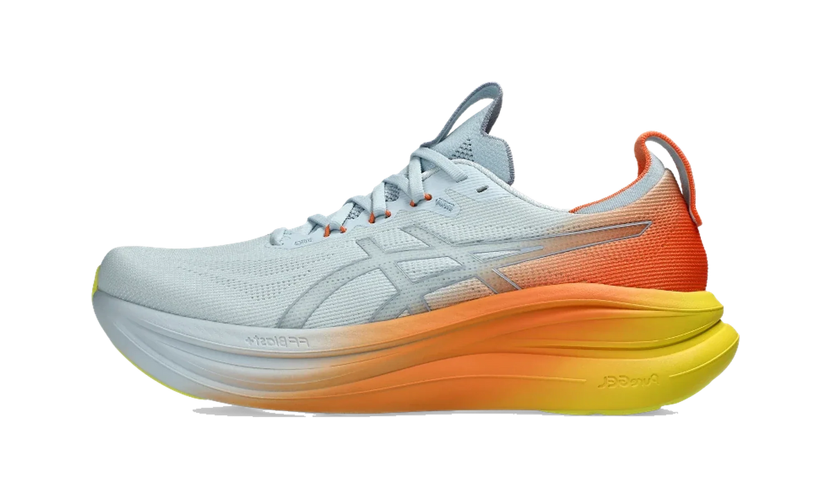 Overkicks - ASICS Gel-Nimbus 28 Sunny Sizzle (1011C221-400) - vista lateral