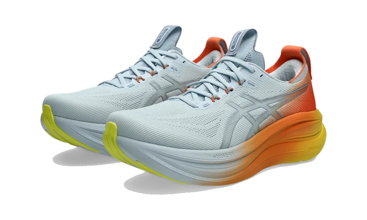 Overkicks - ASICS Gel-Nimbus 28 Sunny Sizzle (1011C221-400) - vista trasera