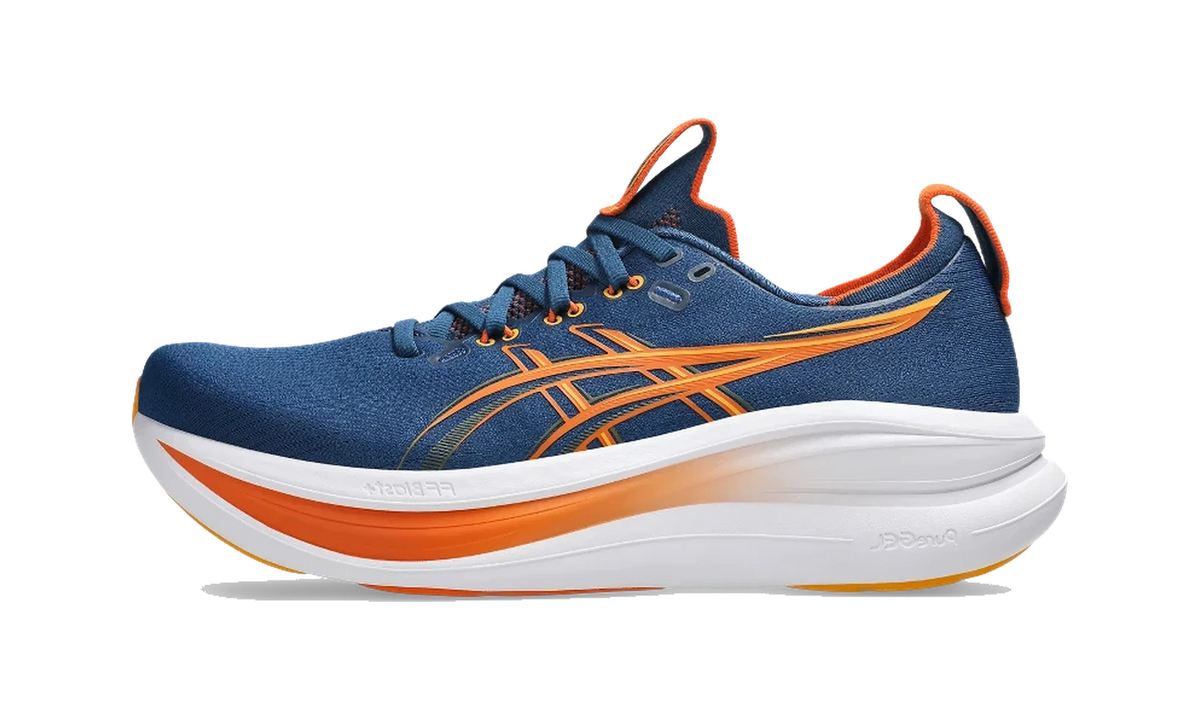 Overkicks - ASICS Gel-Nimbus 28 Twilight Blue Anzu (1011C127-401) - vista lateral