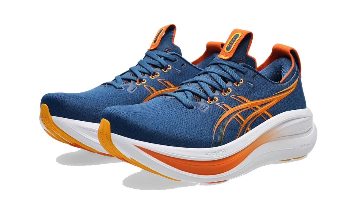 Overkicks - ASICS Gel-Nimbus 28 Twilight Blue Anzu (1011C127-401) - vista trasera