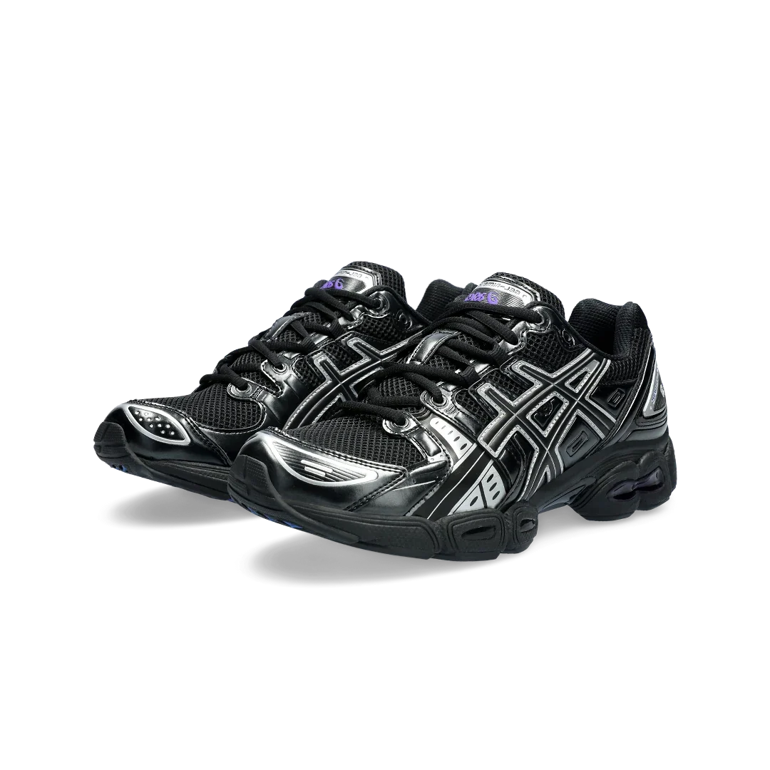 Overkicks - ASICS Gel-Nimbus 9 Black Pure Silver (1201A424-005) - vista trasera