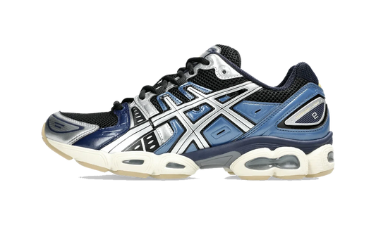 Overkicks - ASICS Gel-Nimbus 9 Black Pure Silver Blue (1201A424-006) - vista lateral