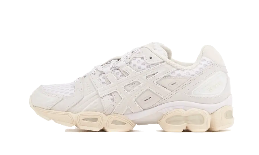 Overkicks - ASICS Gel-Nimbus 9 ENNOY White (1201B034-100) - vista lateral