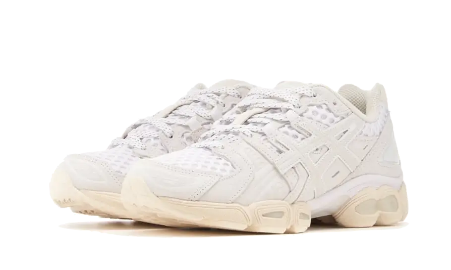 Overkicks - ASICS Gel-Nimbus 9 ENNOY White (1201B034-100) - vista trasera