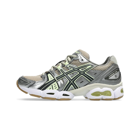 Overkicks - ASICS Gel-Nimbus 9 Feather Grey (Womens) (1202A278-021) - vista lateral