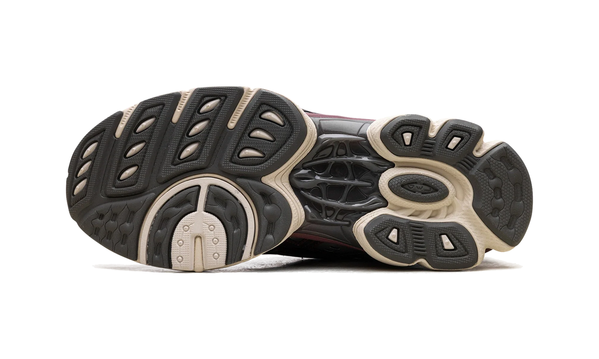 Overkicks - ASICS Gel-Nimbus 9 Truffle Grey Dark Cherry (1201A424-026) - vista superior