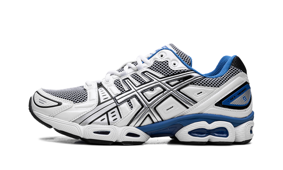 Overkicks - ASICS Gel-Nimbus 9 White Lake Drive (1201A424-101) - vista lateral