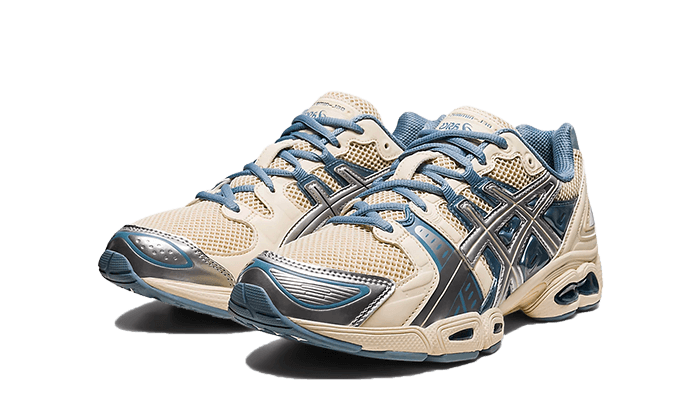 Overkicks - ASICS Gel-Nimbus 9 Wind And Sea Cream Blue (1201A801-101) - vista trasera