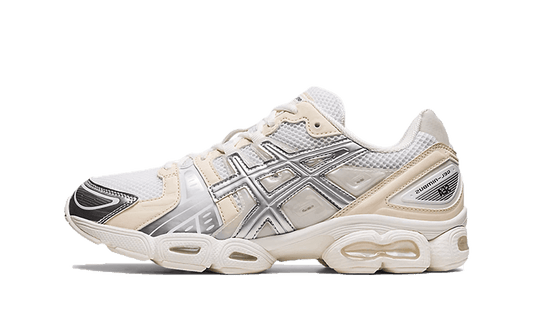 Overkicks - ASICS Gel-Nimbus 9 Wind And Sea White Silver (1201A801-100) - vista lateral
