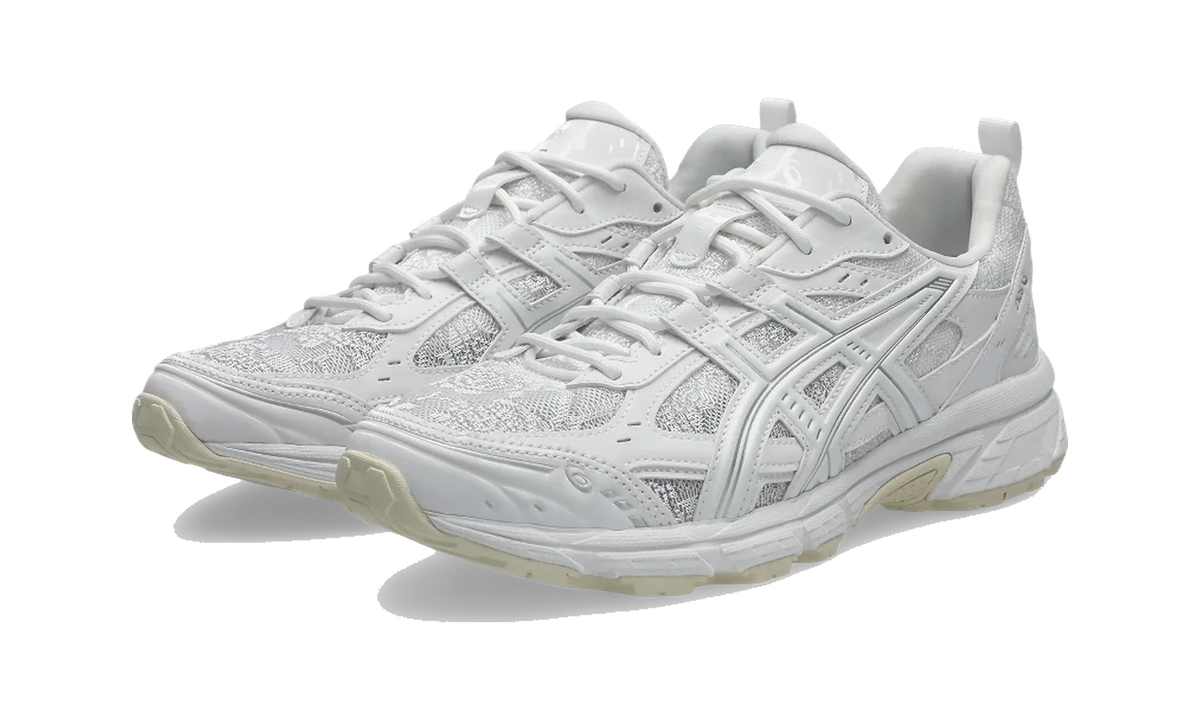 Overkicks - ASICS Gel-Nunobiki White Pure Silver White (1203A597-101) - vista trasera